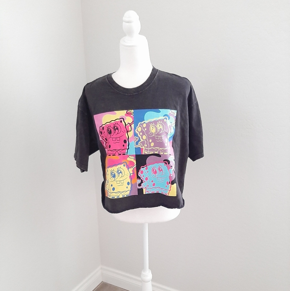 SpongeBob Squarepants Graphic Tee Shirt Trend L